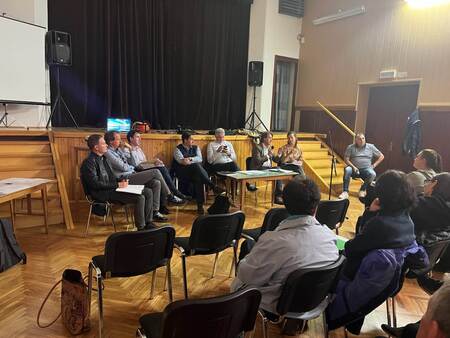 Sestanek glede vplivov gradnje II. tira; Vir: Občina Sežana